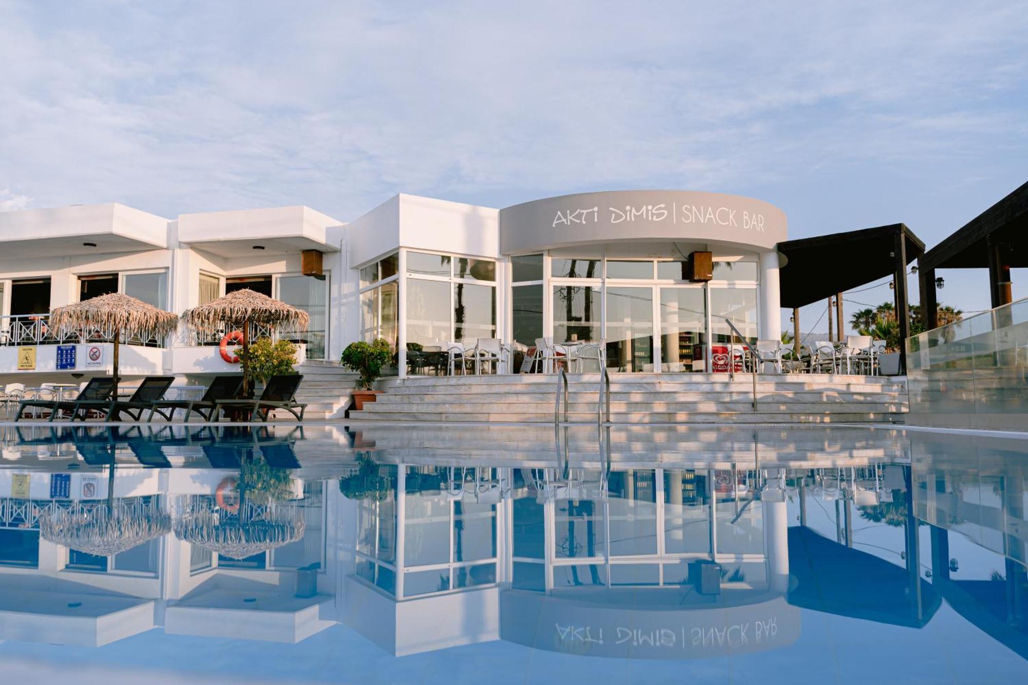 Akti Dimis Hotel ตีกากี ภายนอก รูปภาพ